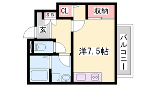 播磨町駅 徒歩6分 1階の物件間取画像